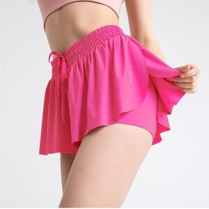 Hot Pink Athletic Skort